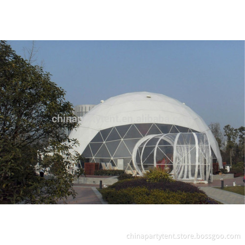 HOT SALE 6.8m 14.2m 20m inflatable round tent ball tent concert China